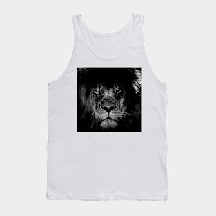 African Lion Portrait Tank Top